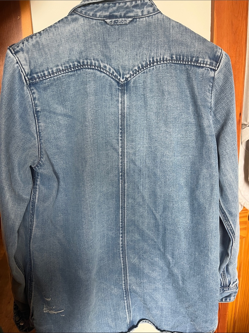 G-Star Light Blue Denim Button-Up Shirt - Picture 7 of 13